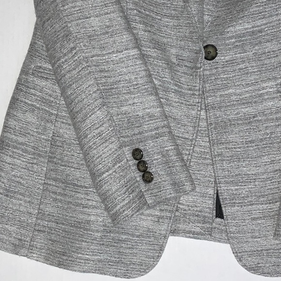 NWOT Banana Republic Blazer Gray - Size 4 - Picture 3 of 6